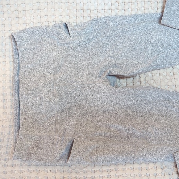 Kyodan S Heather grey gray legging with pockets on both upper sides - Picture 2 of 6